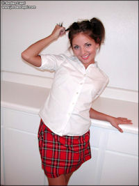 Jordan Capri Schoolgirl Uniform